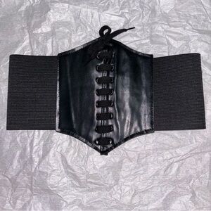 Black Corset Top XXS/XS